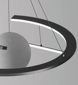 Lustre suspendu planétaire | Design futuriste & ambiance céleste