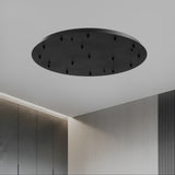 Round ceiling base / Black / Ø 65cm