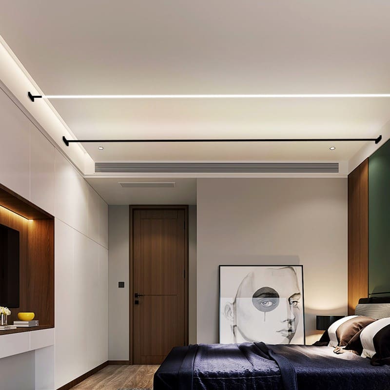 Éclairage LED Linéaire Mural & Plafonnier | Bande à tendre