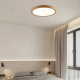 Plafonnier LED bois extra fin | Design épuré et minimaliste