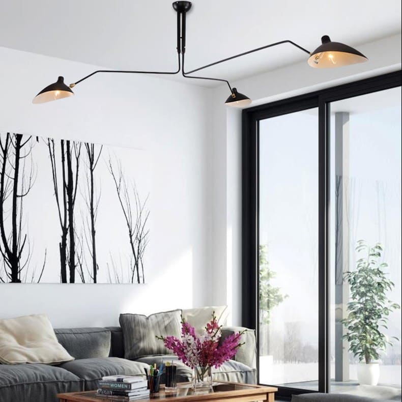 Plafonnier & Applique murale multi bras articulés | Style art nordique