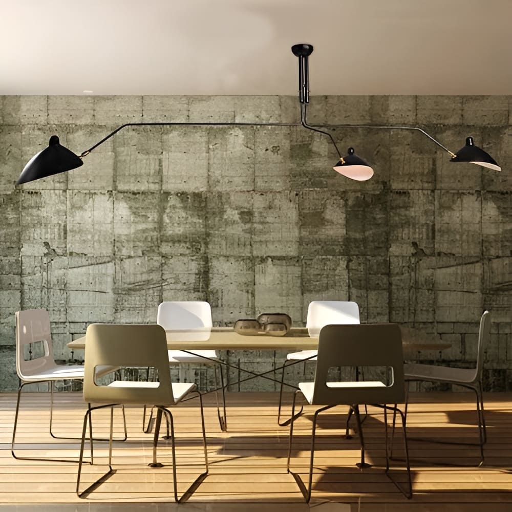 Plafonnier & Applique murale multi bras articulés | Style art nordique