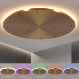 Round ceiling base / Gold / Ø 85cm