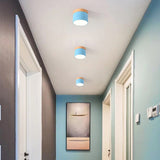 Spot LED décor bois | Éclairage design pour plafond moderne