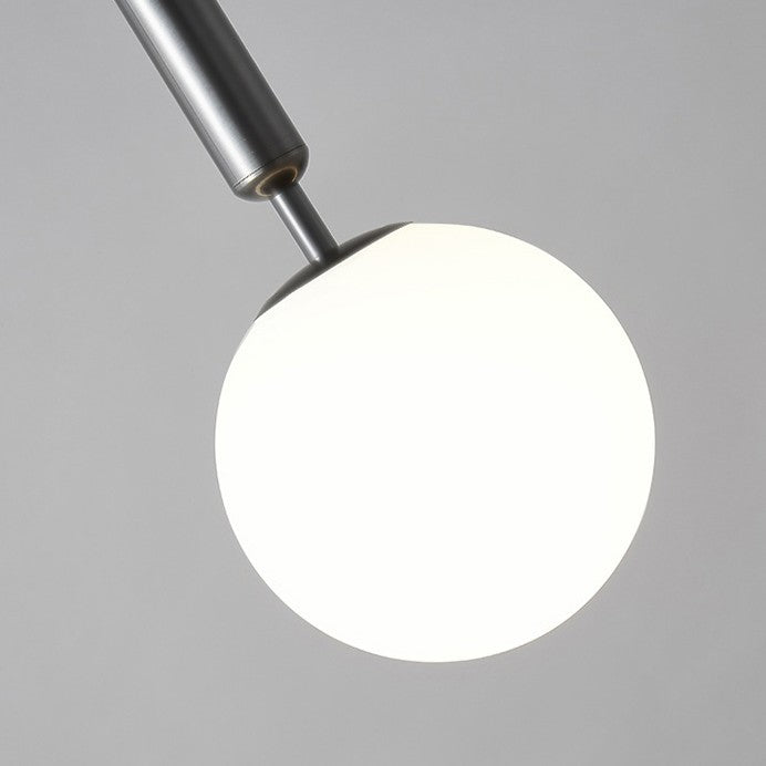 Applique murale globe dépoli suspendu | Luminaire chic et tendance