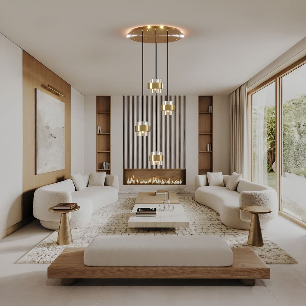 SATURNE Suspension | 4 Lights