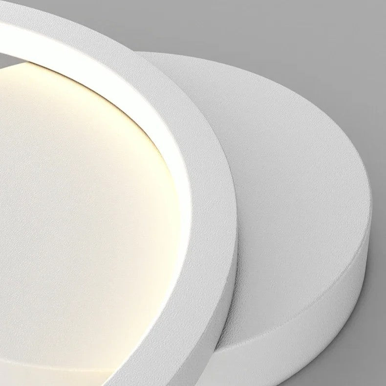 Applique murale LED demi cercle minimaliste | Élégance géométrique