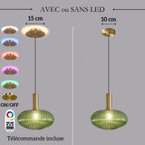 Socle à LED pour suspension