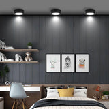 Spot LED extra plat multicolore | Éclairage discret pour plafond vitrine ou meuble