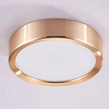 Spot LED extra plat multicolore | Éclairage discret pour plafond vitrine ou meuble 7W / Doré / Blanc froid