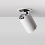 Spot encastré orientable design | Aluminium blanc ou noir 10W / Blanc / Blanc froid