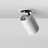 Spot encastré orientable design | Aluminium blanc ou noir 10W / Blanc / Blanc froid