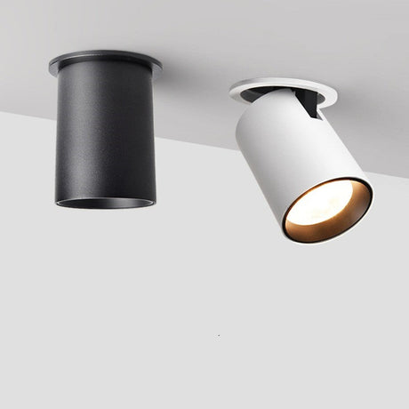Spot encastré orientable design | Aluminium blanc ou noir