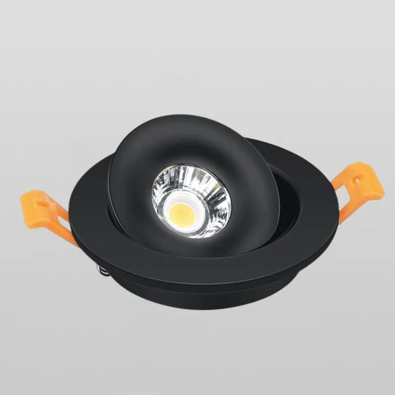 Spot encastrable orientable 360° | Design discret & éclairage ciblé