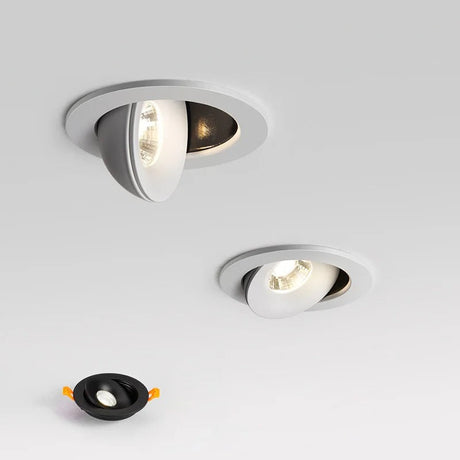 Spot encastrable orientable 360° | Design discret & éclairage ciblé
