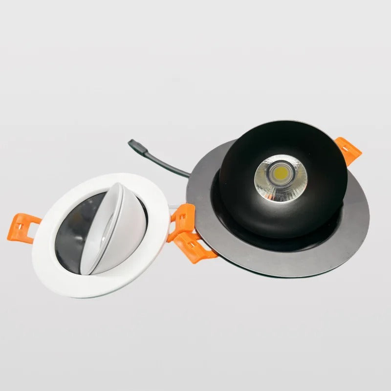 Spot encastrable orientable 360° | Design discret & éclairage ciblé