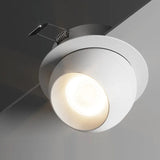 Spot encastré orientable design boule| Finition noire ou blanche 7W / Blanc / Blanc chaud