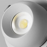 Spot encastré orientable design boule| Finition noire ou blanche