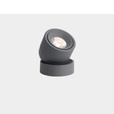 Spot plafonnier LED orientable | Design compact & coloré 7W / Gris / Blanc chaud