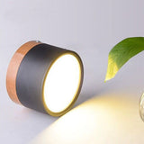 Spot LED décor bois | Éclairage design pour plafond moderne