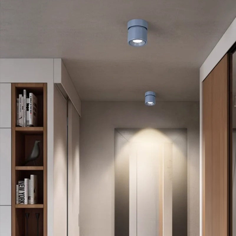 Spot plafonnier LED orientable | Design compact & coloré