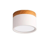 Spot LED décor bois | Éclairage design pour plafond moderne