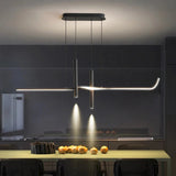 Suspension LED design minimaliste | Ligne graphique & éclairage ciblé