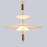 Suspension au design architecturale à disques superposés