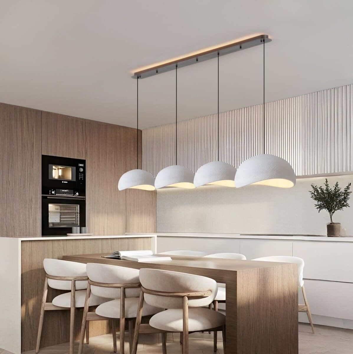 Suspension ciment style Wabi sabi | Minimalisme brut et naturel