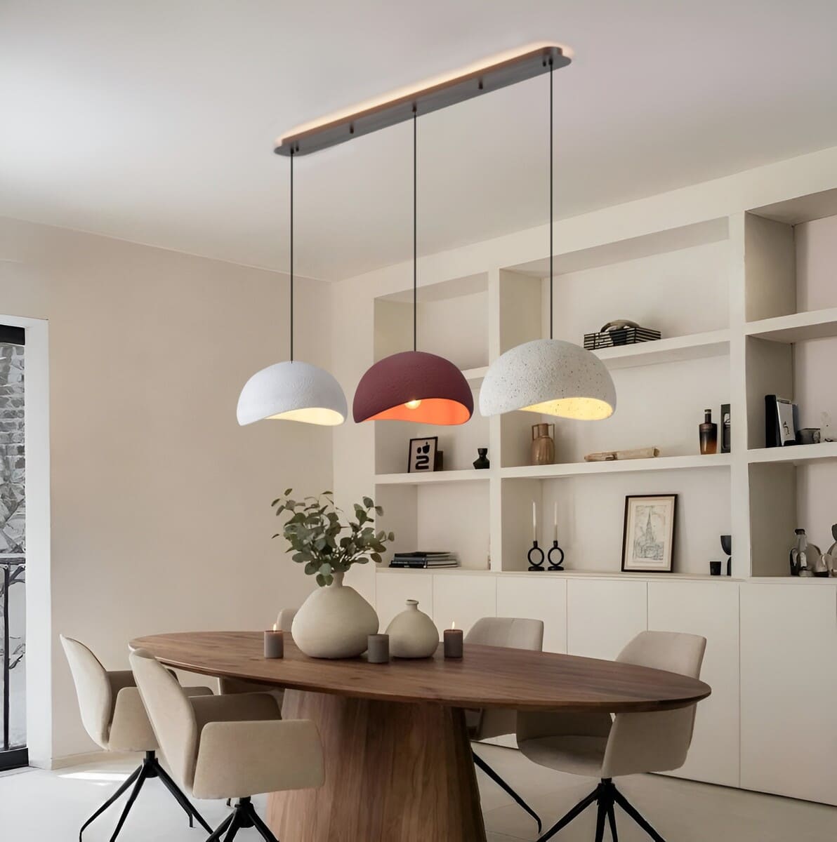 Suspension ciment style Wabi sabi | Minimalisme brut et naturel