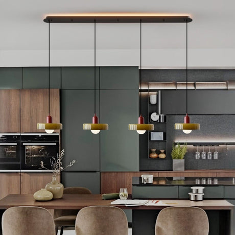Suspension design pop & colorée | Éclat rétro