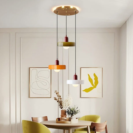 Suspension design pop & colorée | Éclat rétro
