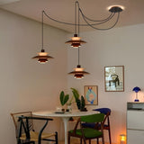 Suspension design soucoupes multicolores | Pop & Rétro chic