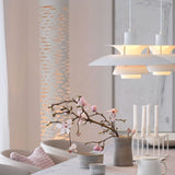 Suspension design soucoupes multicolores | Pop & Rétro chic