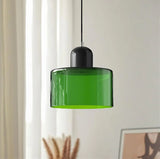 Suspension en verre coloré | Élégance rétro & touche pop