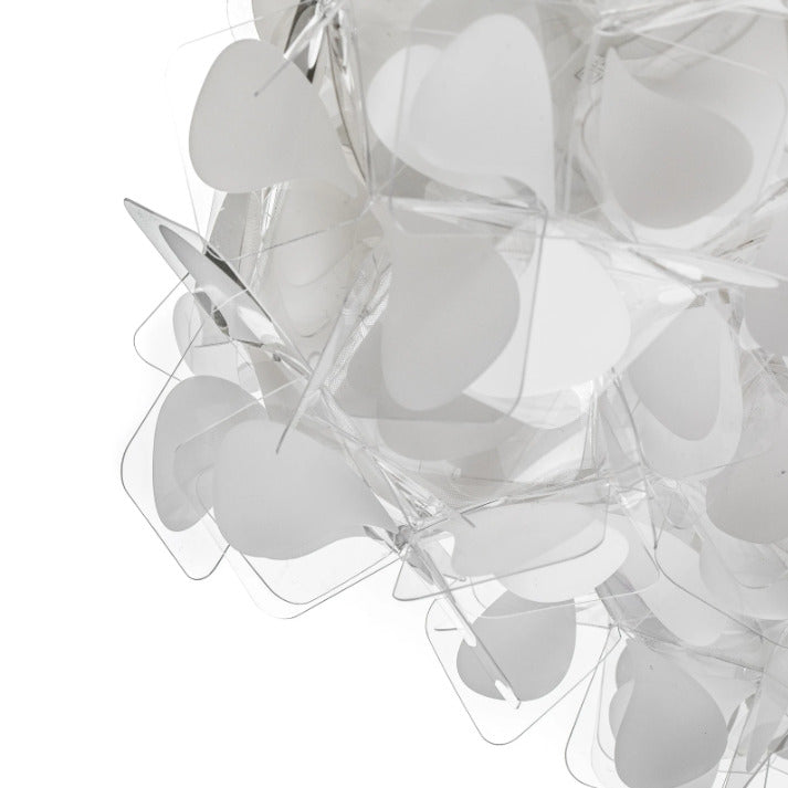 Suspension florale sculpturale noire
