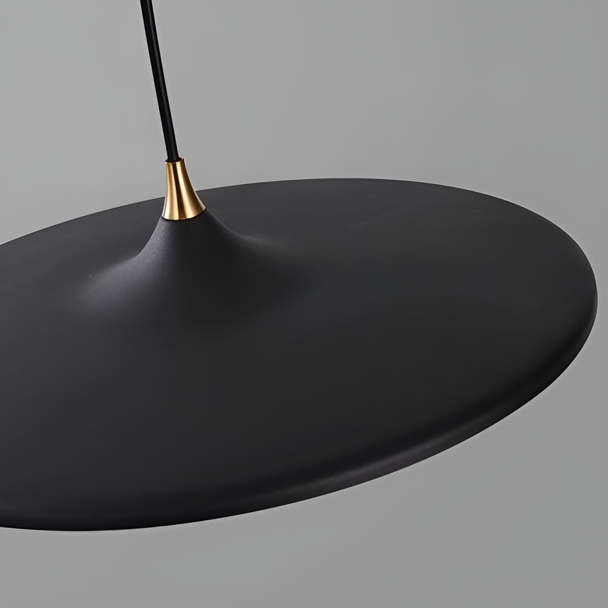 Suspension moderne disque LED | Minimalisme graphique & lumière indirecte
