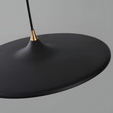 Suspension moderne disque LED | Minimalisme graphique & lumière indirecte