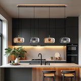 suspension en verre cuisine
