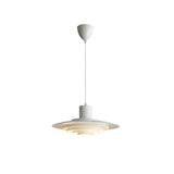 Suspension soucoupe style scandinave | Finition blanche ou argentée