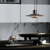 Suspension soucoupe style scandinave | Finition blanche ou argentée