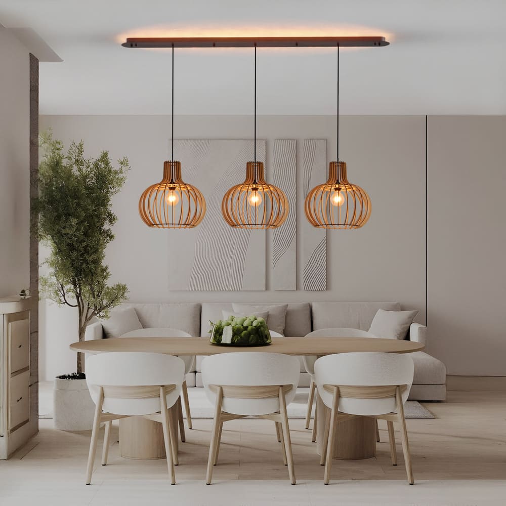 WOODY pendant light | 3 Lights