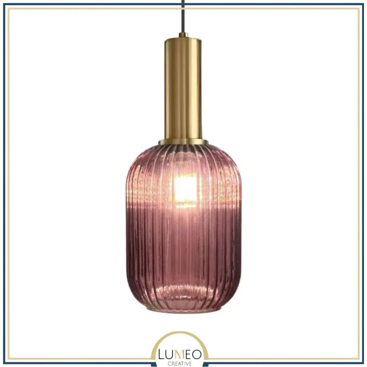 Abat jour CRISTALI A / Violet Prune