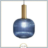 Abat jour CRISTALI B / Bleu Saphir