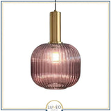 Abat jour CRISTALI B / Violet Prune