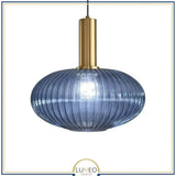 Abat jour CRISTALI C / Bleu Saphir