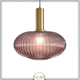 Abat jour CRISTALI C / Violet Prune