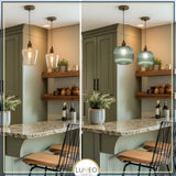 Abat jour en verre style Vintage | CRISTALI