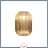 Abat jour en verre style Vintage | CRISTALI A / Ambre brillant