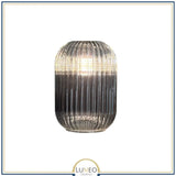 Abat jour en verre style Vintage | CRISTALI A / Gris intense